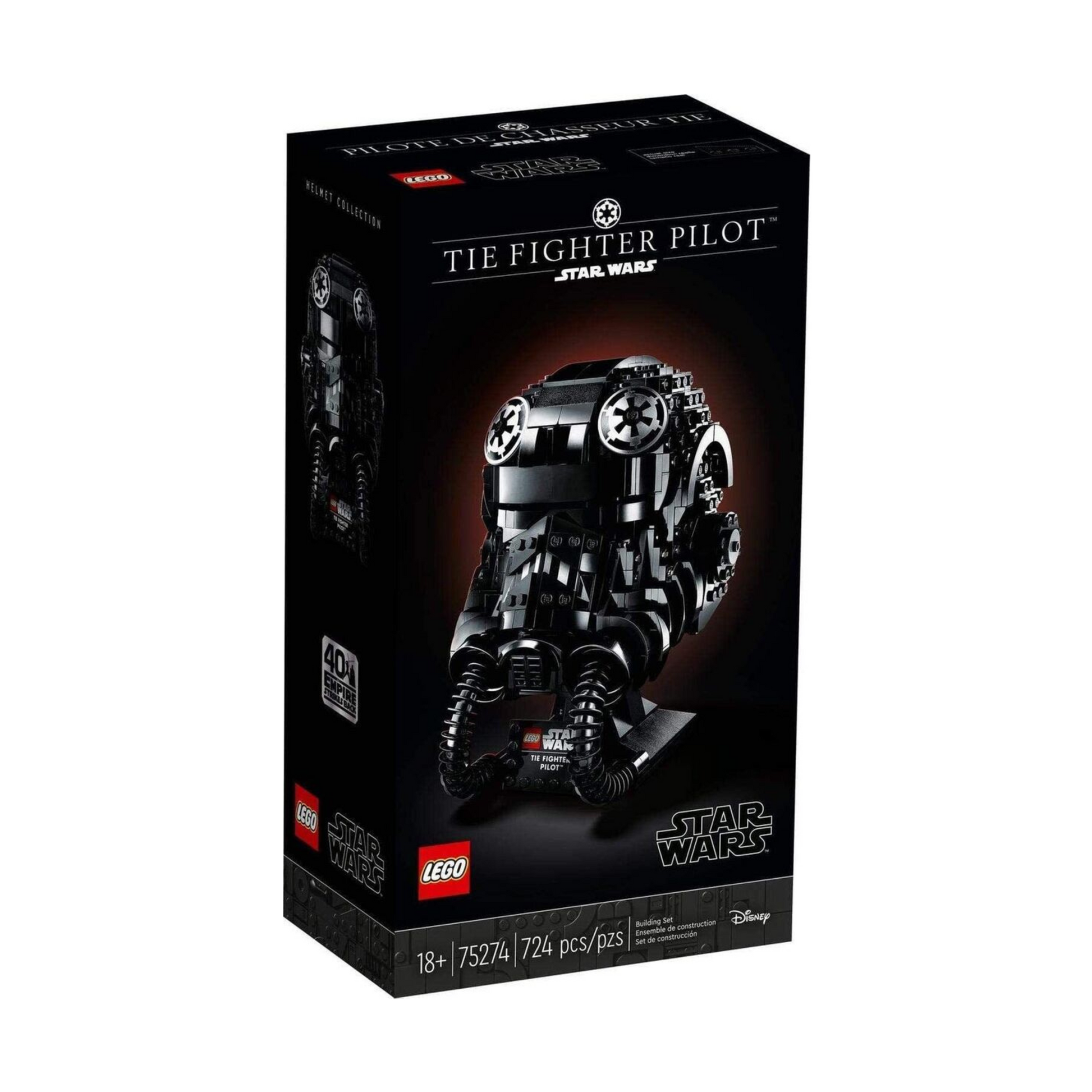 LEGO Star Wars TIE Fighter Pilot Helmet 75274