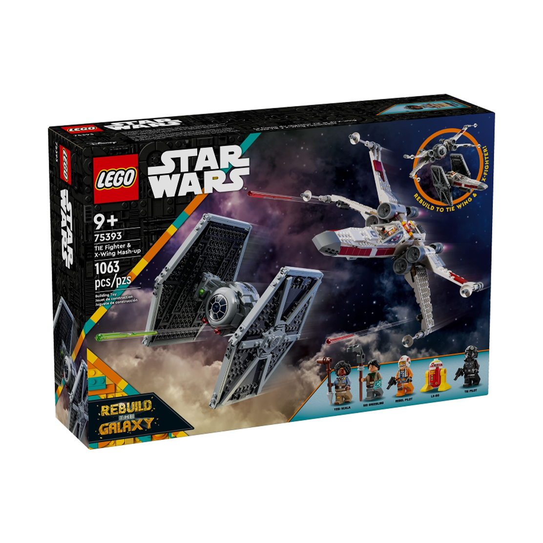 LEGO Star Wars TIE Fighter & X-Wing Mash-up 75393