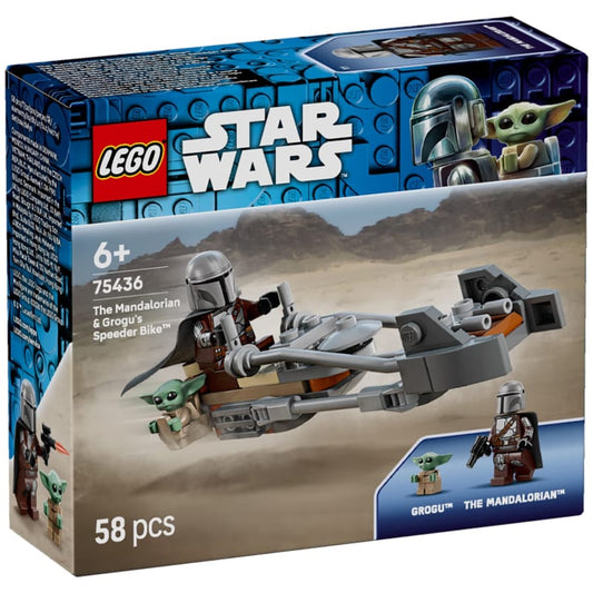 LEGO Star Wars The Mandalorian & Grogu's Speeder Bike 75436