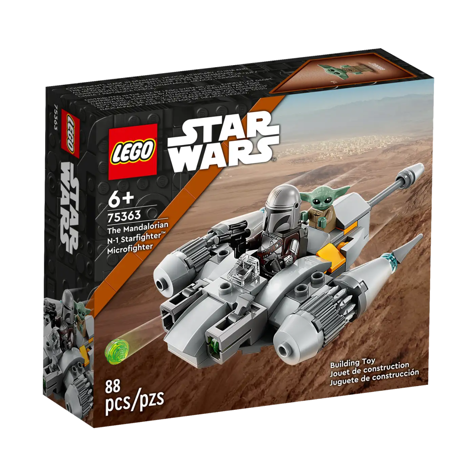 LEGO Star Wars The Mandalorian N-1 Starfighter™ Microfighter 75363