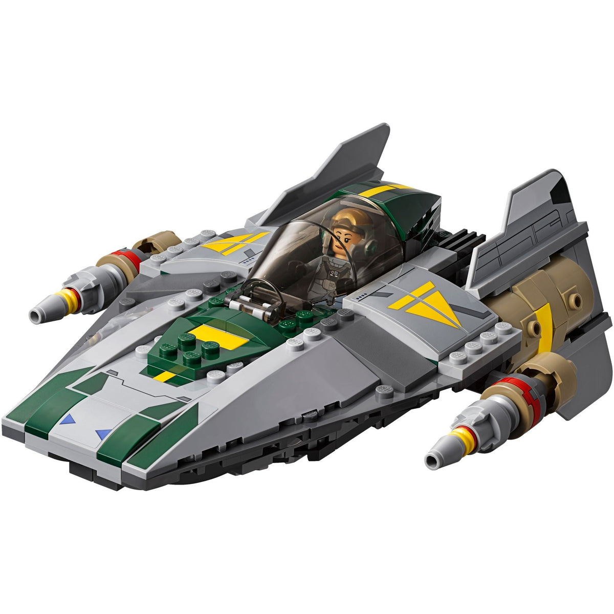 LEGO Star Wars Vader's TIE Advanced vs. A-wing Starfighter 75150
