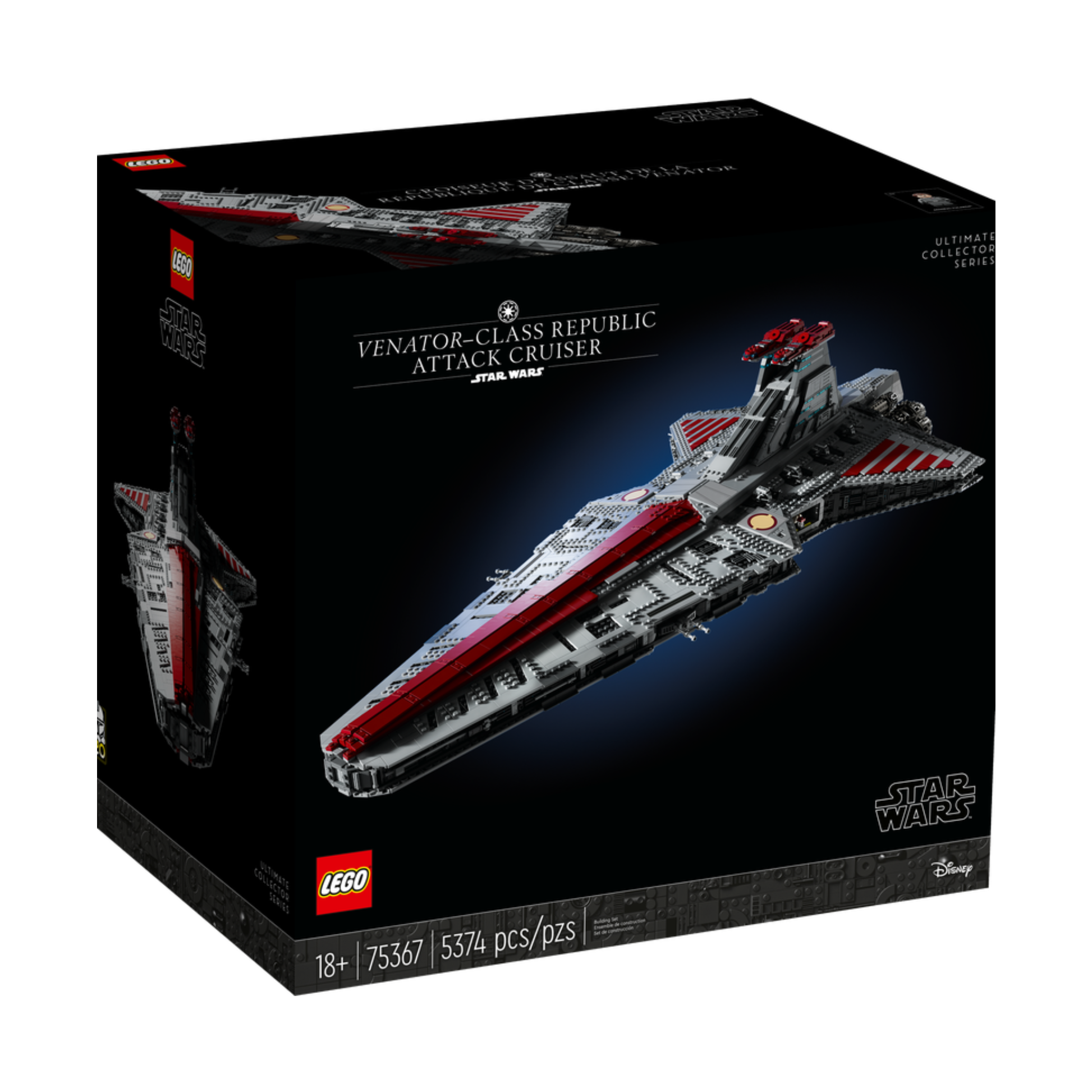 LEGO Star Wars Venator-Class Republic Attack Cruiser UCS 75367
