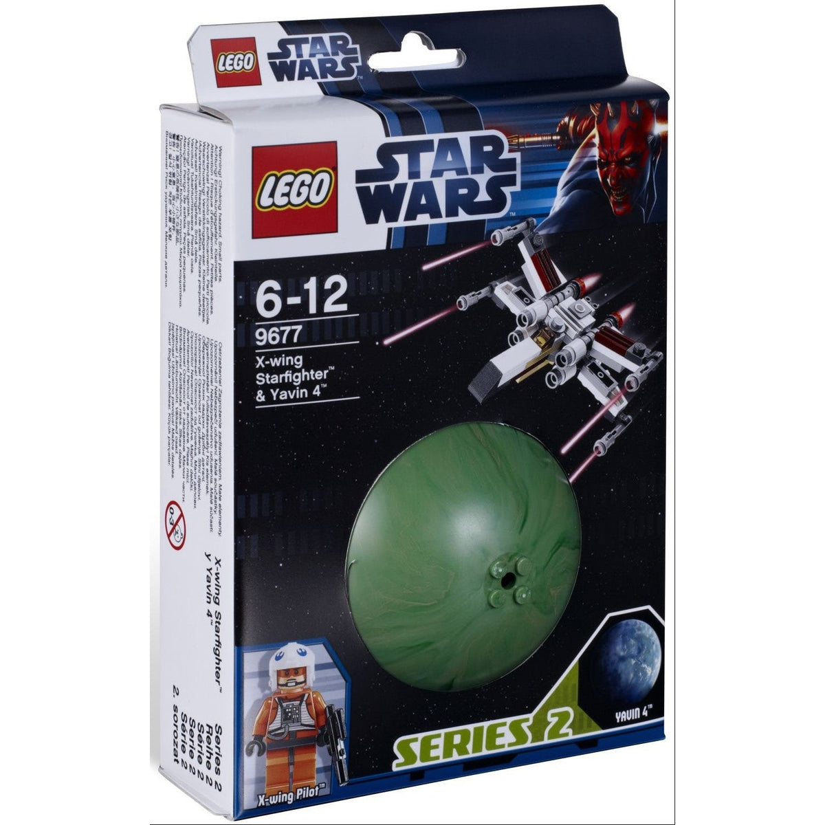 LEGO Star Wars X-wing Starfighter & Yavin 4 9677