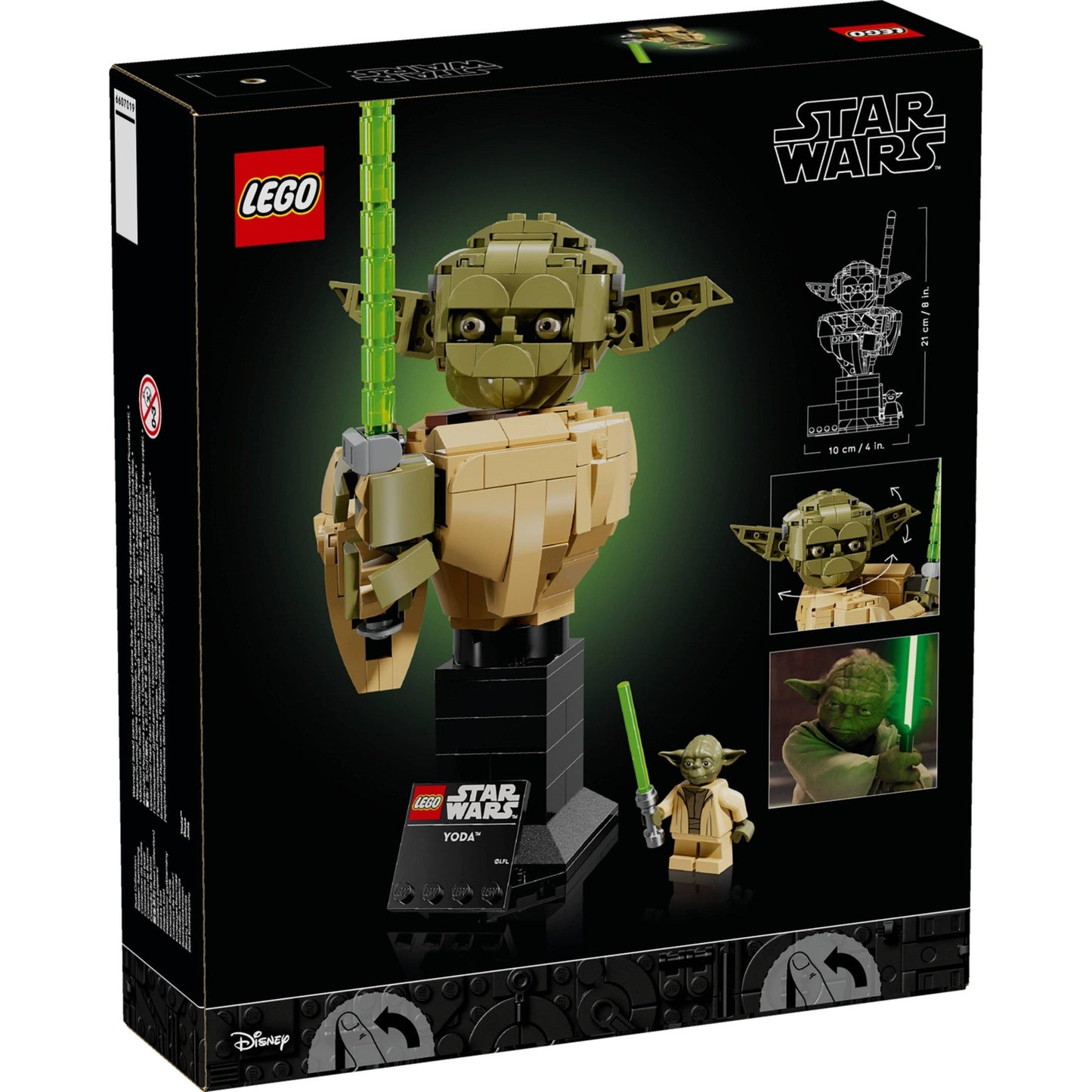 LEGO Star Wars Yoda Bust 75438