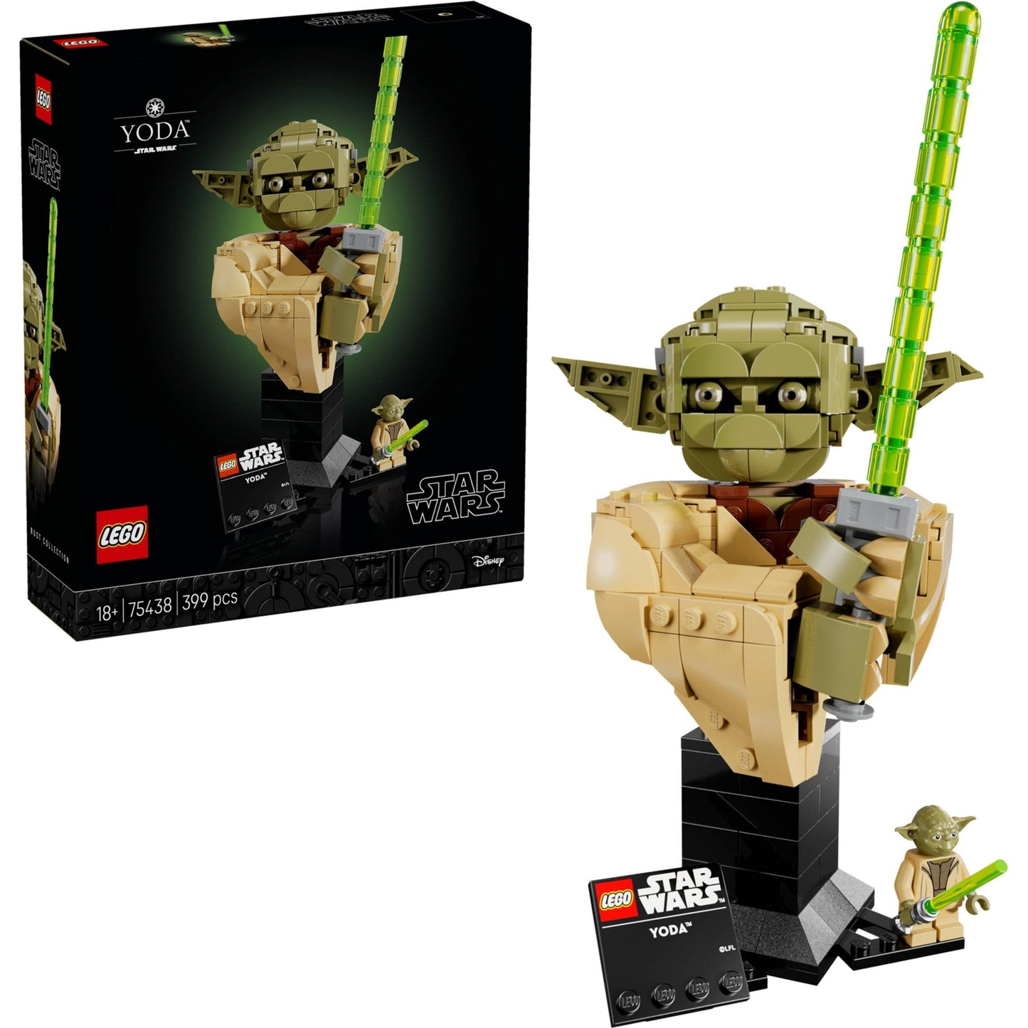 LEGO Star Wars Yoda Bust 75438