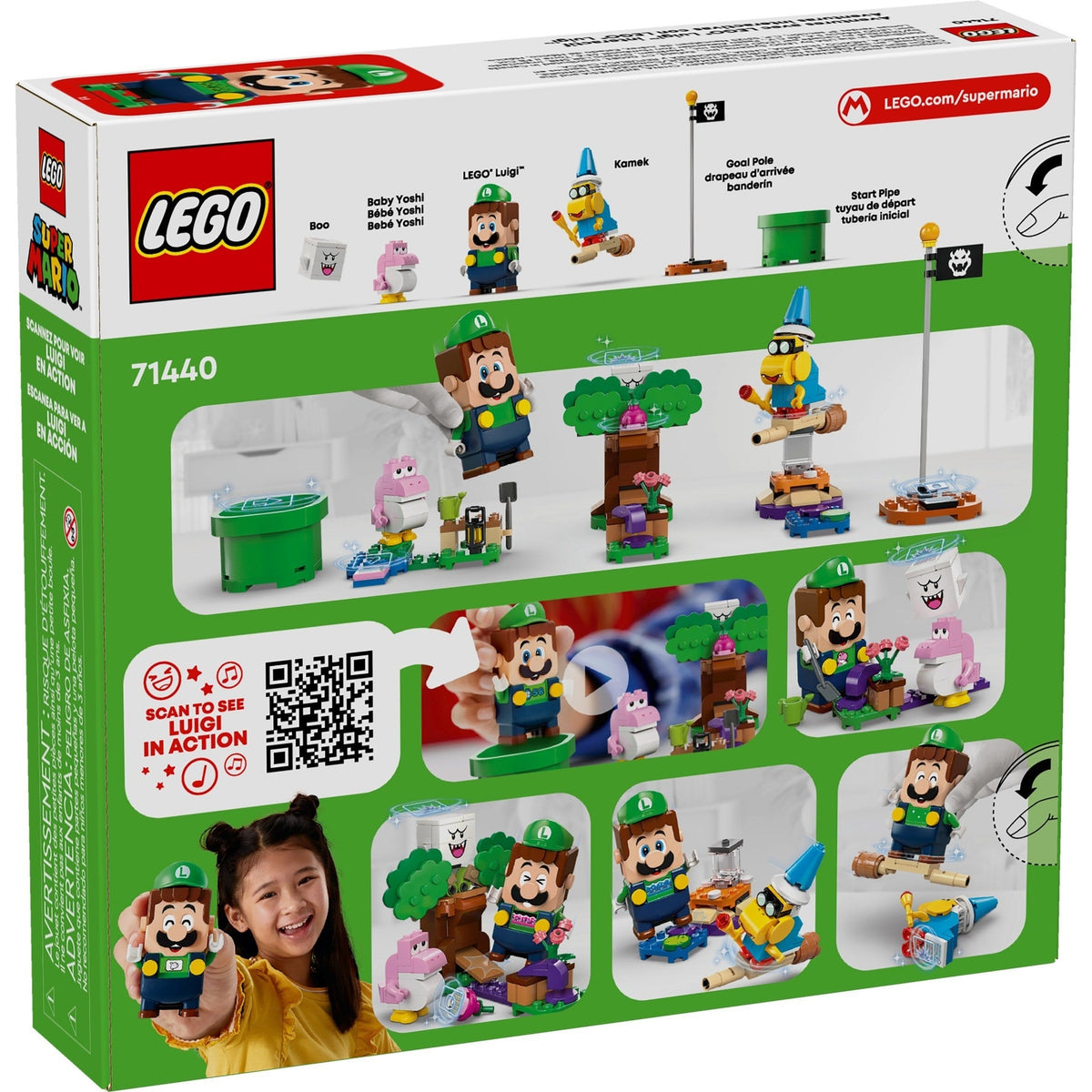 LEGO Super Mario Adventures with Interactive LEGO Luigi 71440