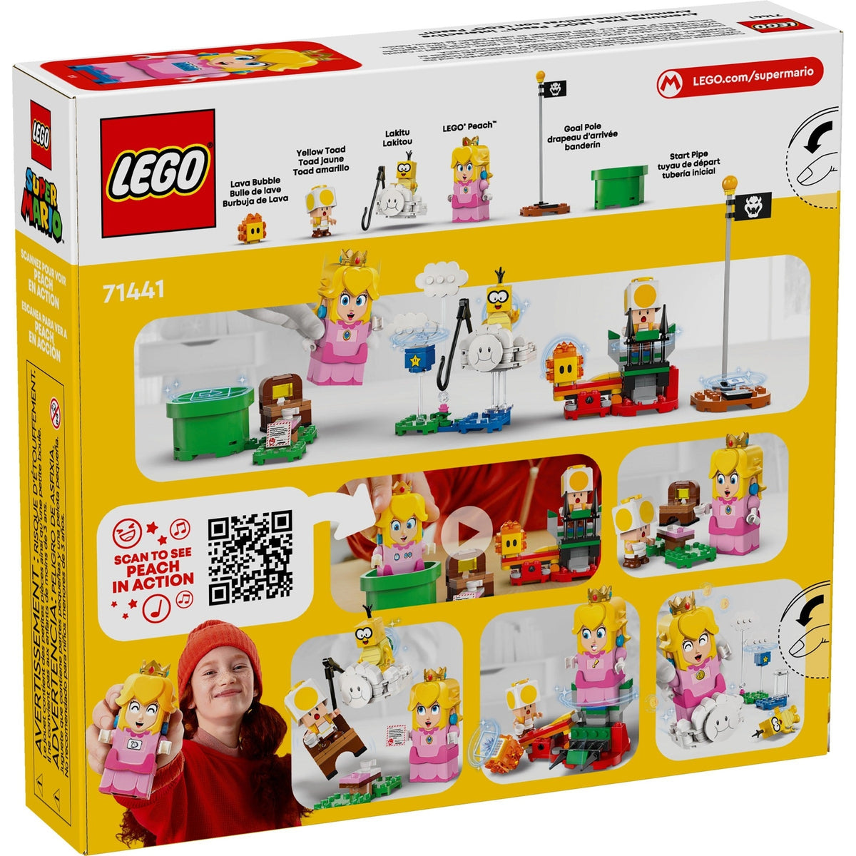 LEGO Super Mario Adventures with Interactive LEGO Peach 71441