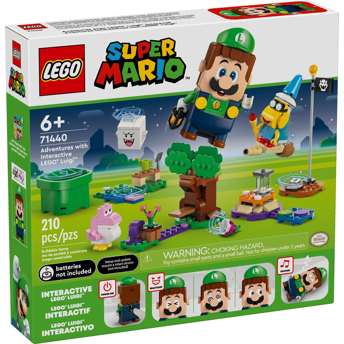 LEGO Super Mario Adventures with Interactive LEGO Luigi 71440