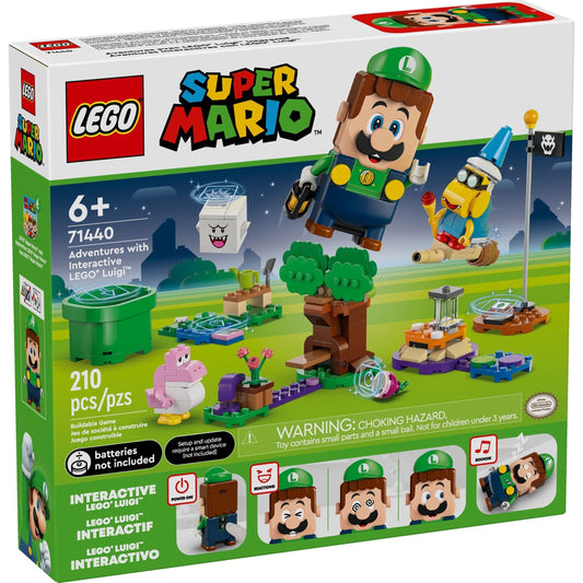 LEGO Super Mario Adventures with Interactive LEGO Luigi 71440