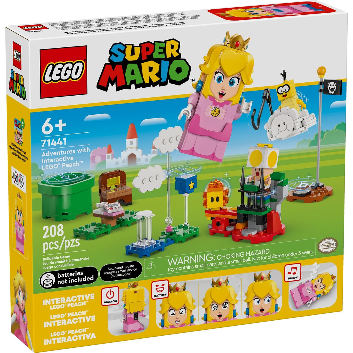 LEGO Super Mario Adventures with Interactive LEGO Peach 71441