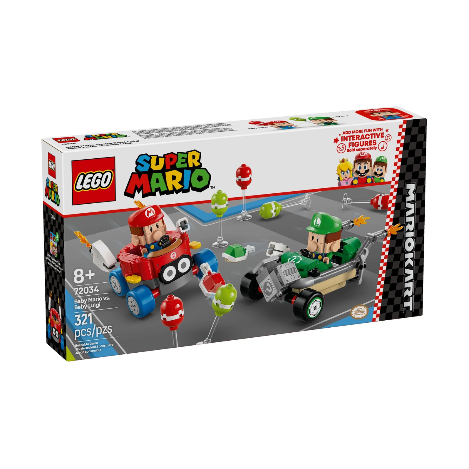 LEGO Super Mario Baby Mario vs. Baby Luigi 72034