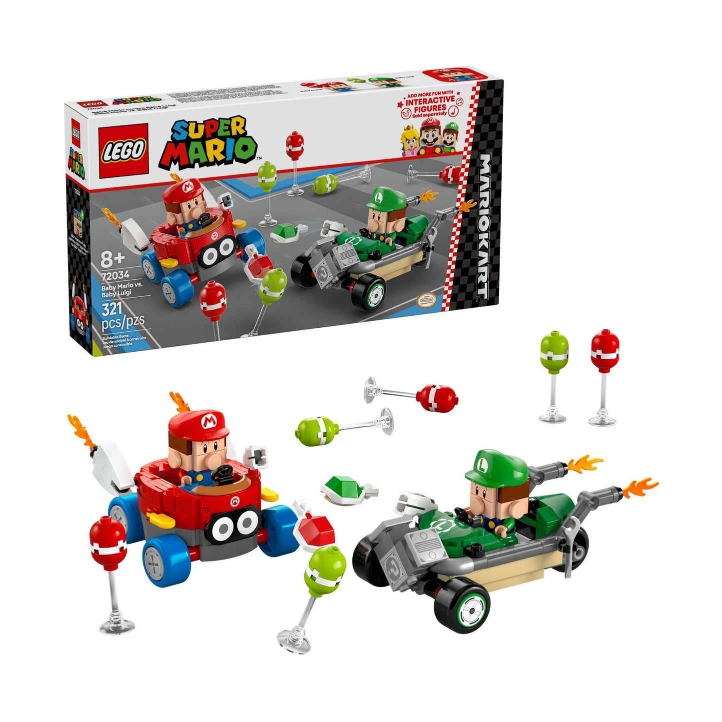 LEGO Super Mario Baby Mario vs. Baby Luigi 72034
