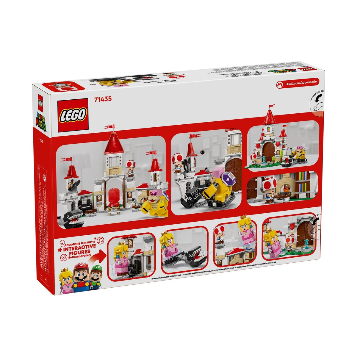LEGO Super Mario Battle with Roy at Peach's Castle 71435