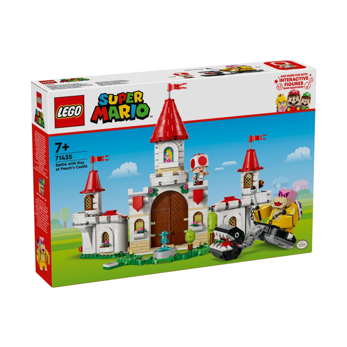 LEGO Super Mario Battle with Roy at Peach's Castle 71435