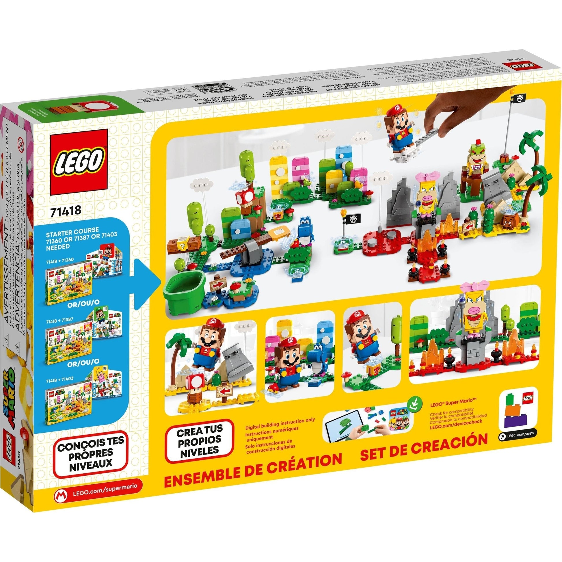 LEGO Super Mario Creativity Toolbox 71418