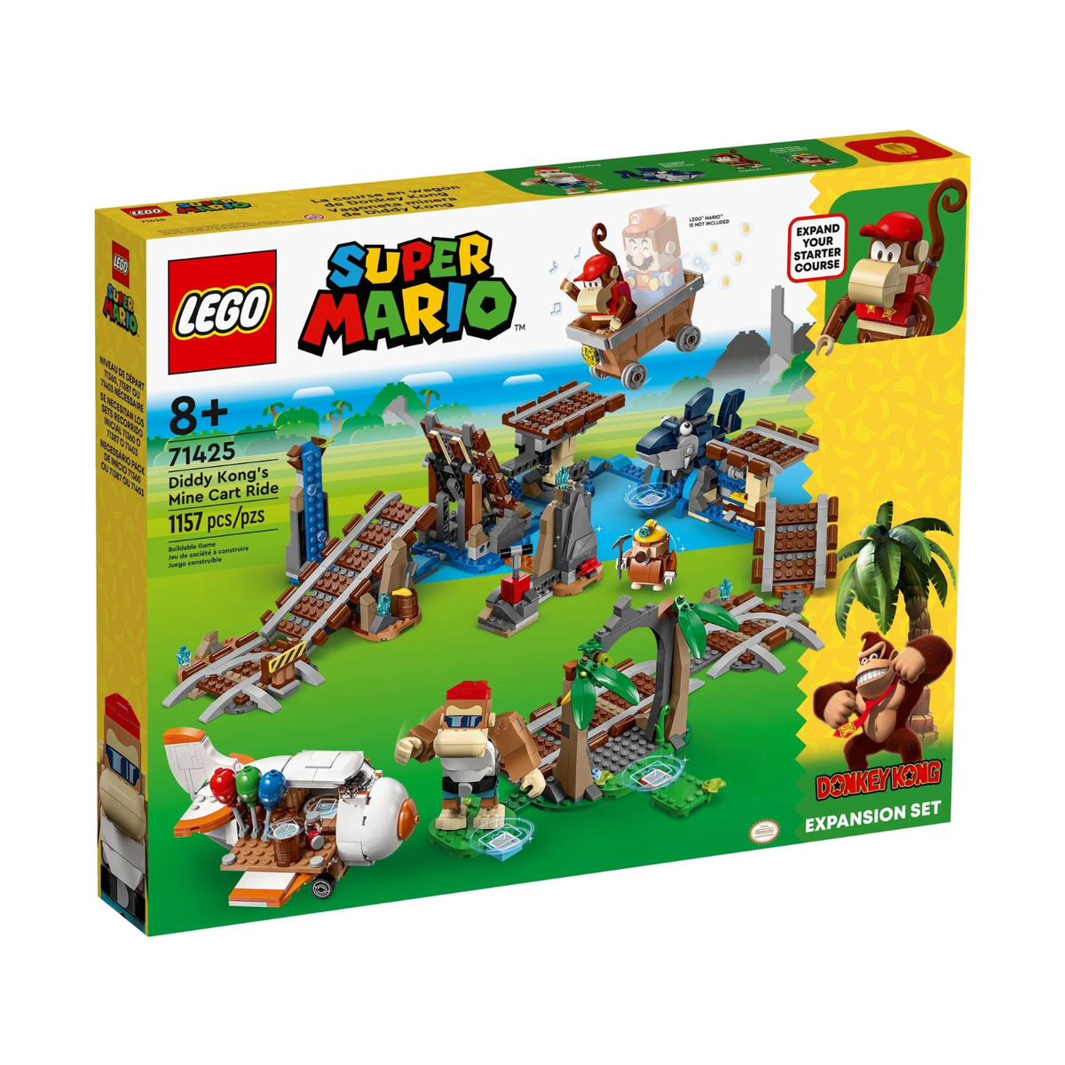 LEGO Super Mario Diddy Kong's Mine Cart Ride 71425