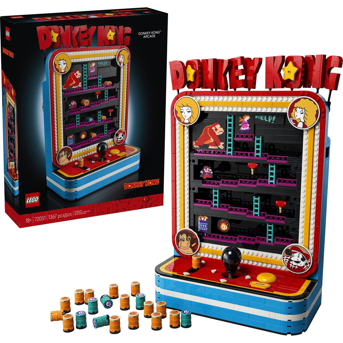 LEGO Super Mario Donkey Kong Arcade 72051