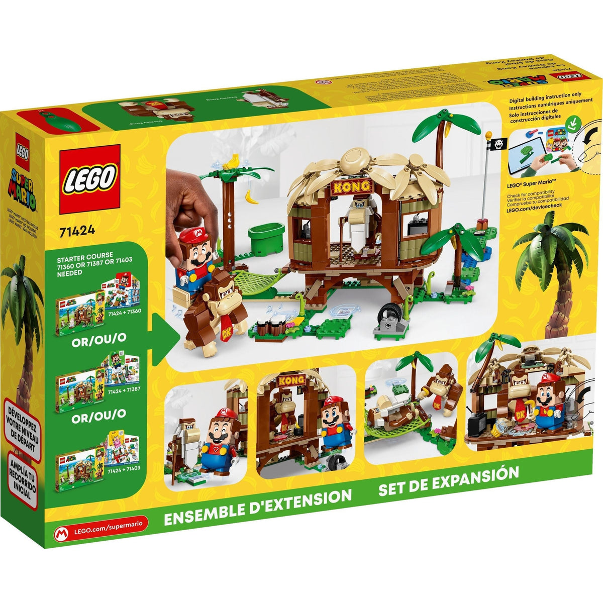 LEGO Super Mario Donkey Kong's Tree House 71424