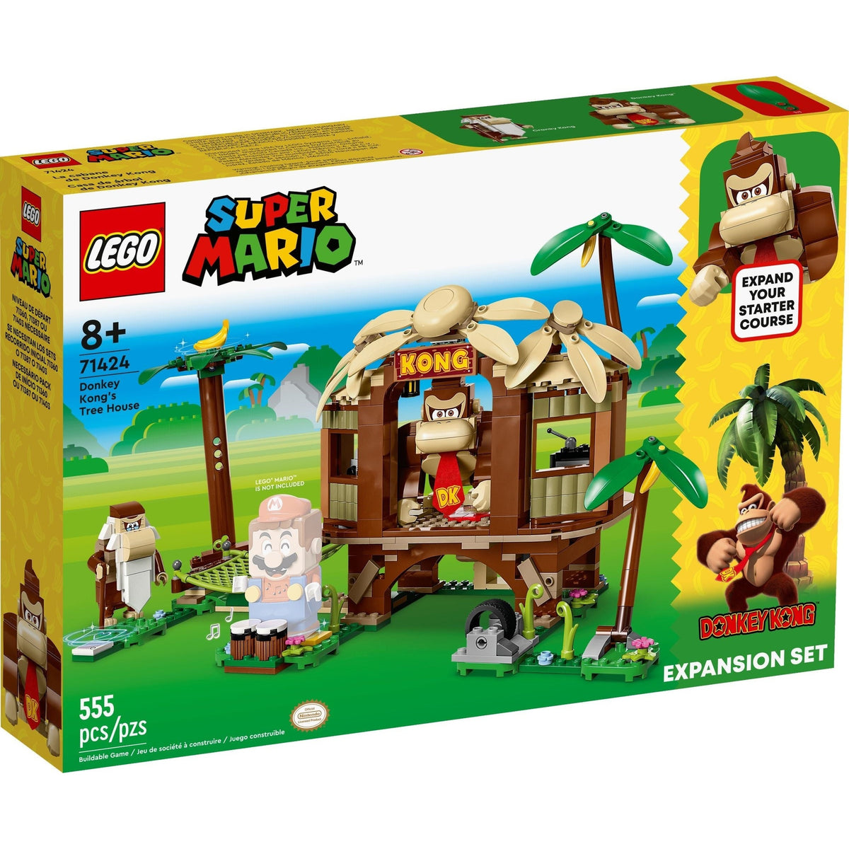 LEGO Super Mario Donkey Kong's Tree House 71424
