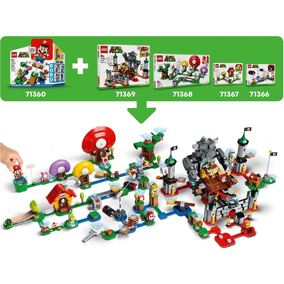 LEGO Super Mario King Boo and the Haunted Yard 71377