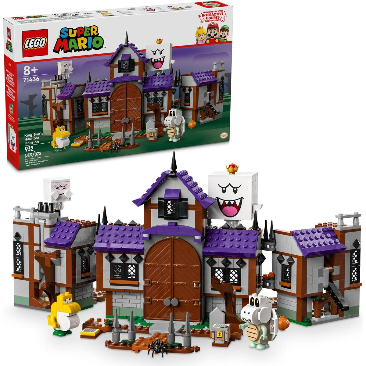 LEGO Super Mario King Boo's Haunted Mansion 71436