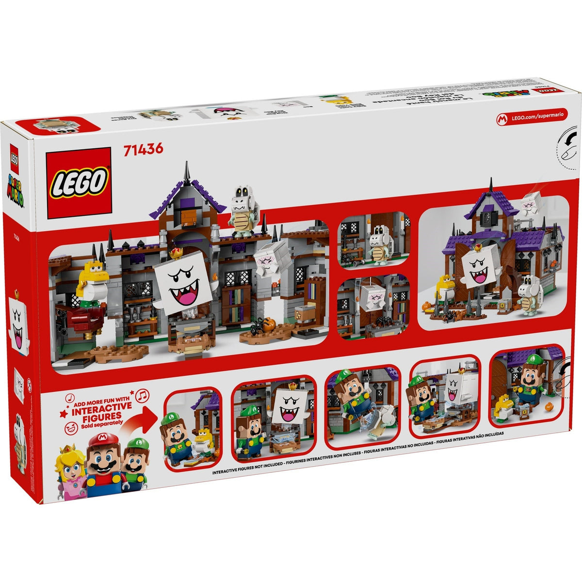 LEGO Super Mario King Boo's Haunted Mansion 71436