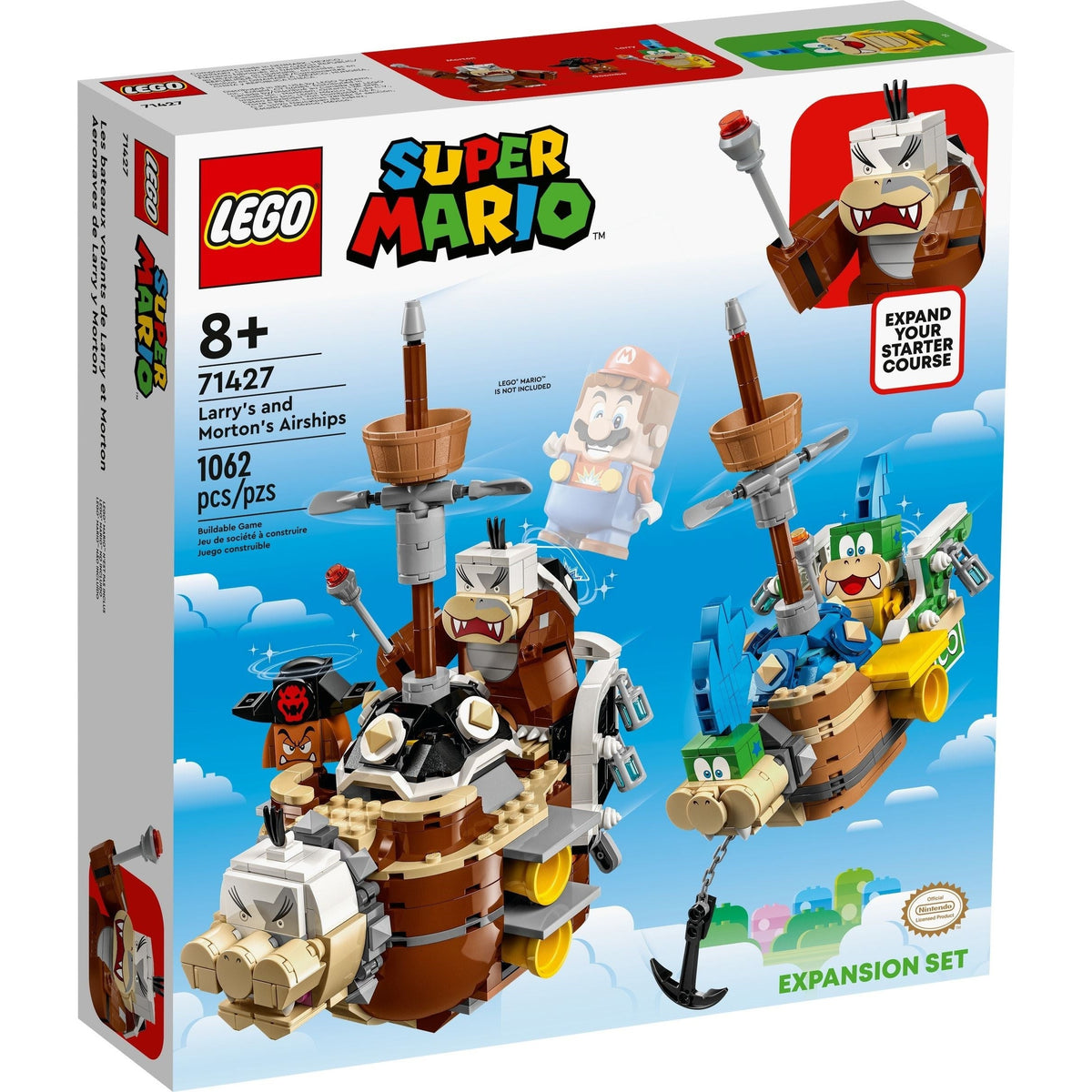 LEGO Super Mario Larry's and Morton's Airships 71427