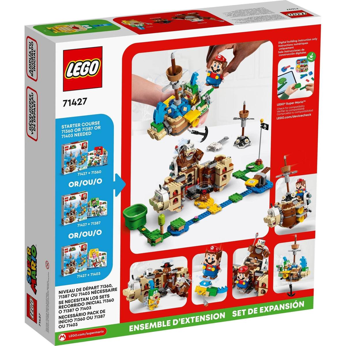 LEGO Super Mario Larry's and Morton's Airships 71427