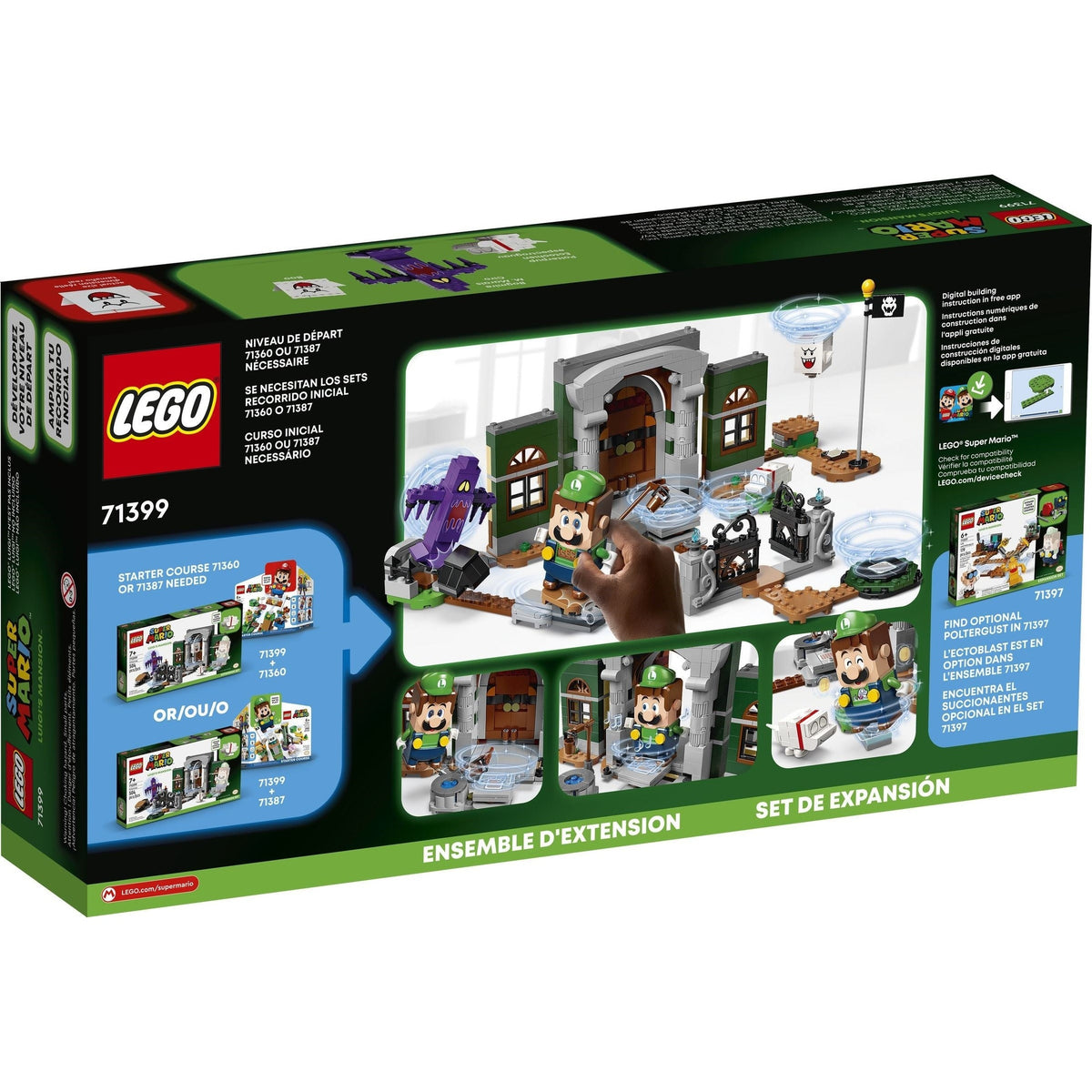 LEGO Super Mario Luigi's Mansion Entryway 71399