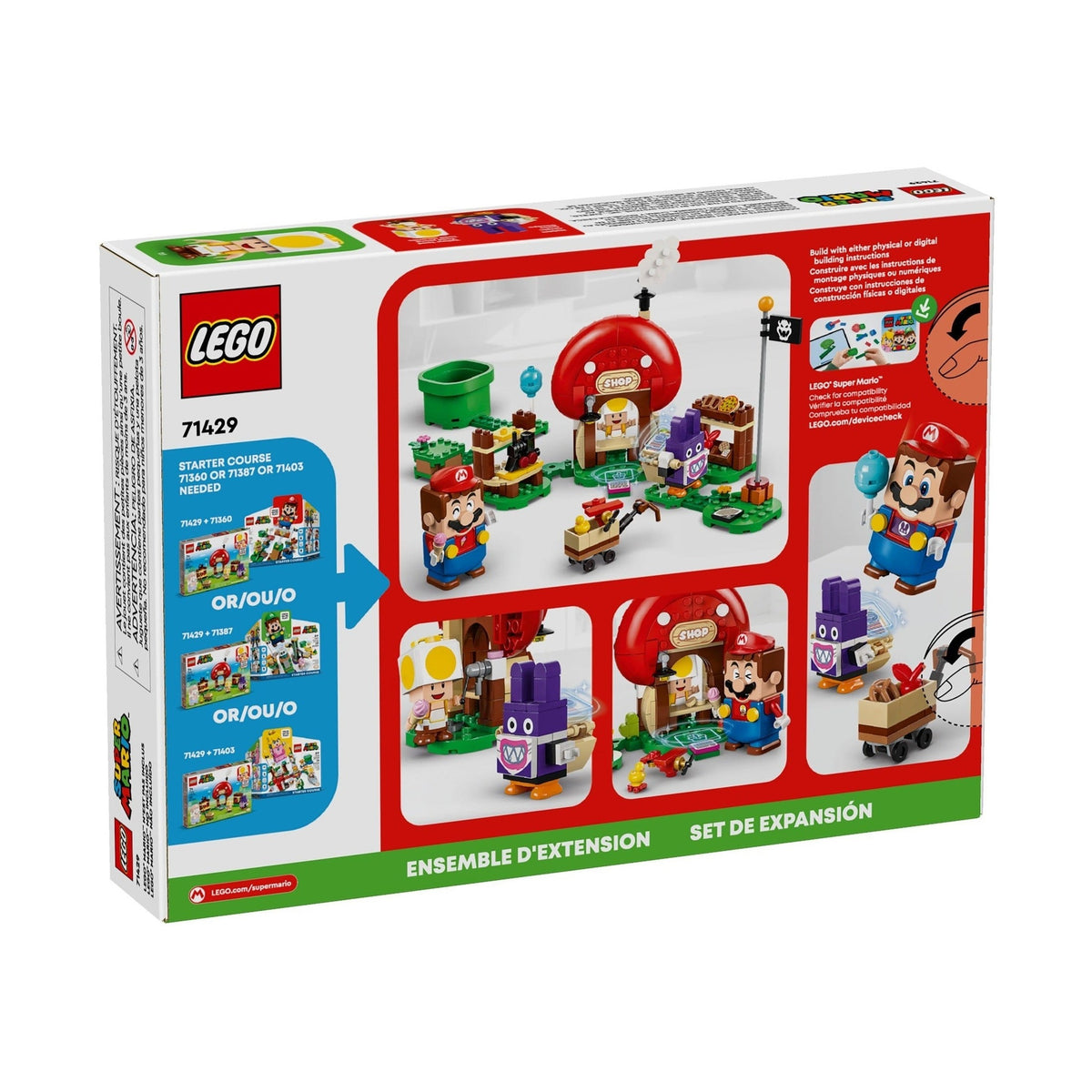 LEGO Super Mario Nabbit at Toad's Shop 71429