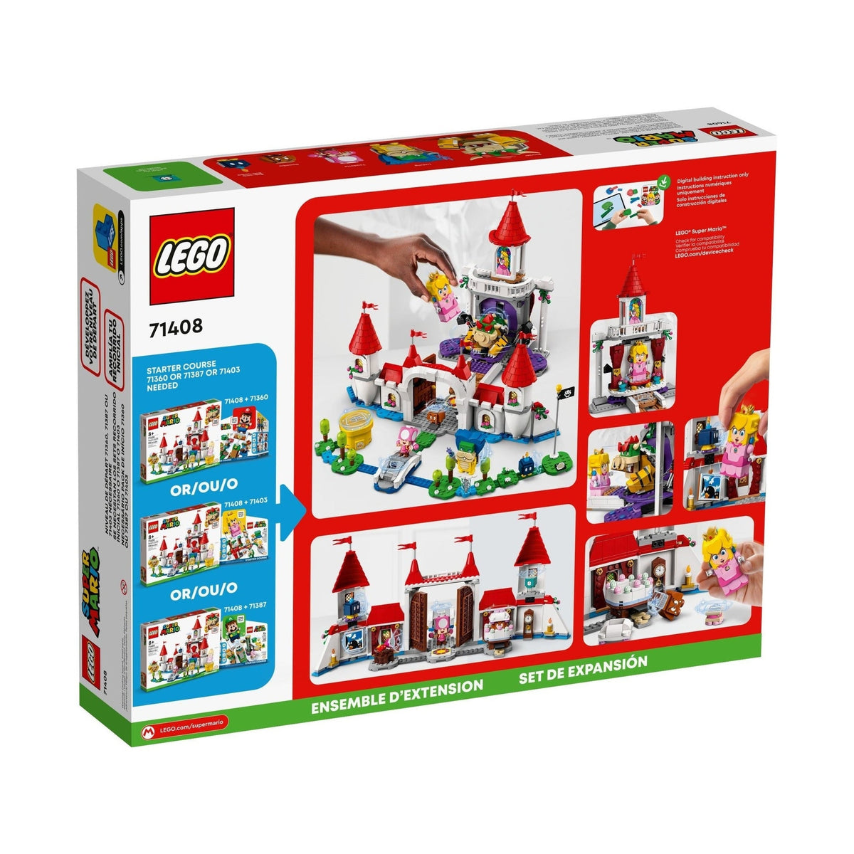 LEGO Super Mario Peach's Castle 71408