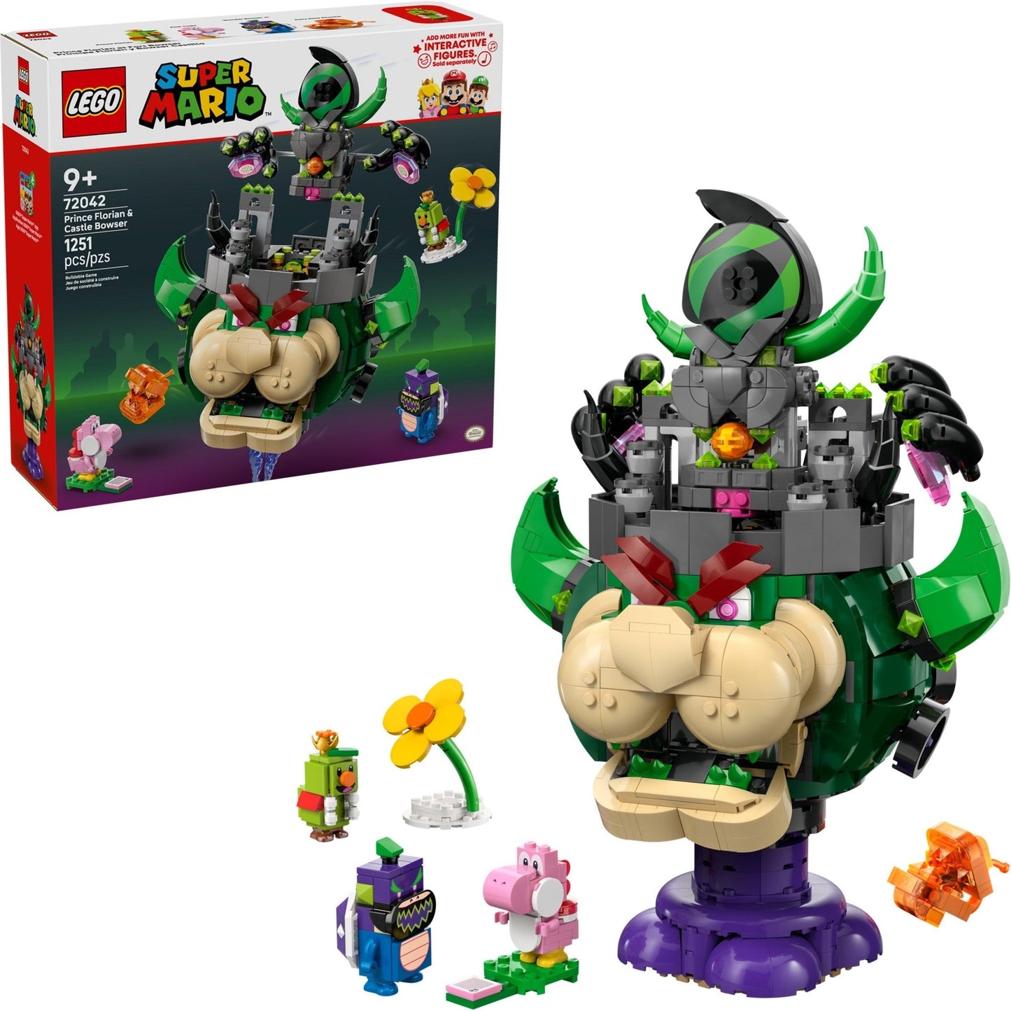 LEGO Super Mario Prince Florian & Castle Bowser 72042
