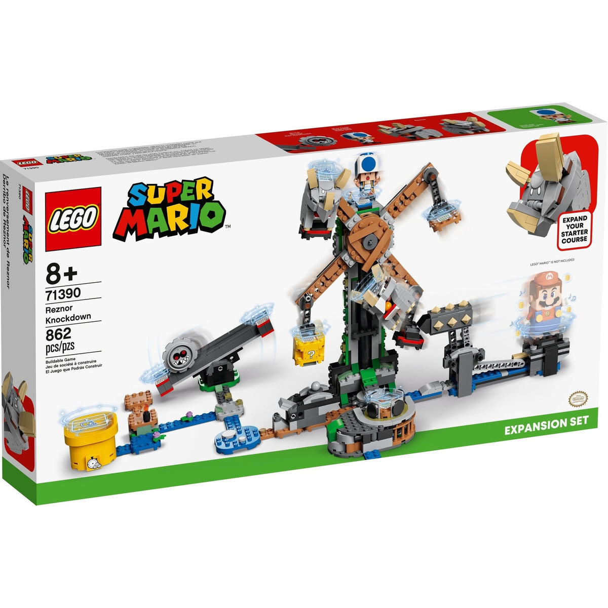 LEGO Super Mario Reznor Knockdown 71390
