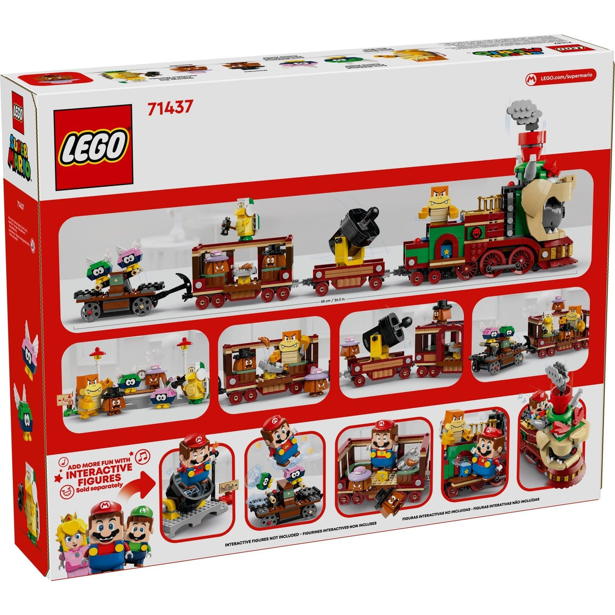 LEGO Super Mario The Bowser Express Train 71437