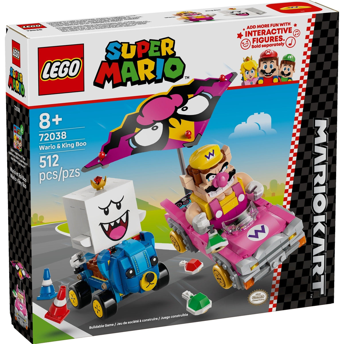 LEGO Super Mario Wario & King Boo 72038