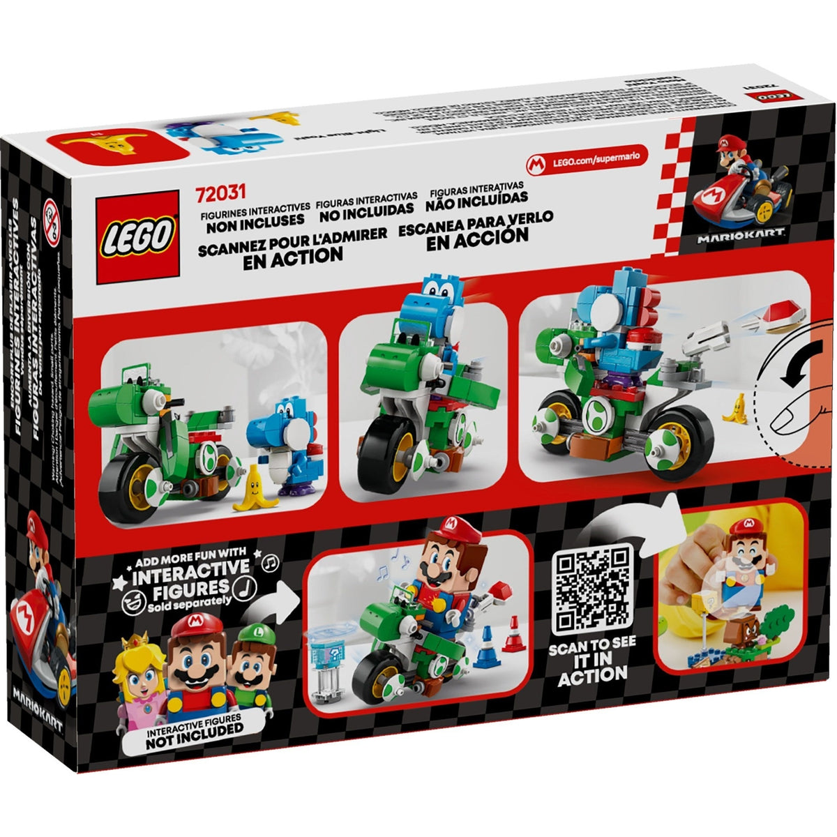 LEGO Super Mario Yoshi Bike 72031