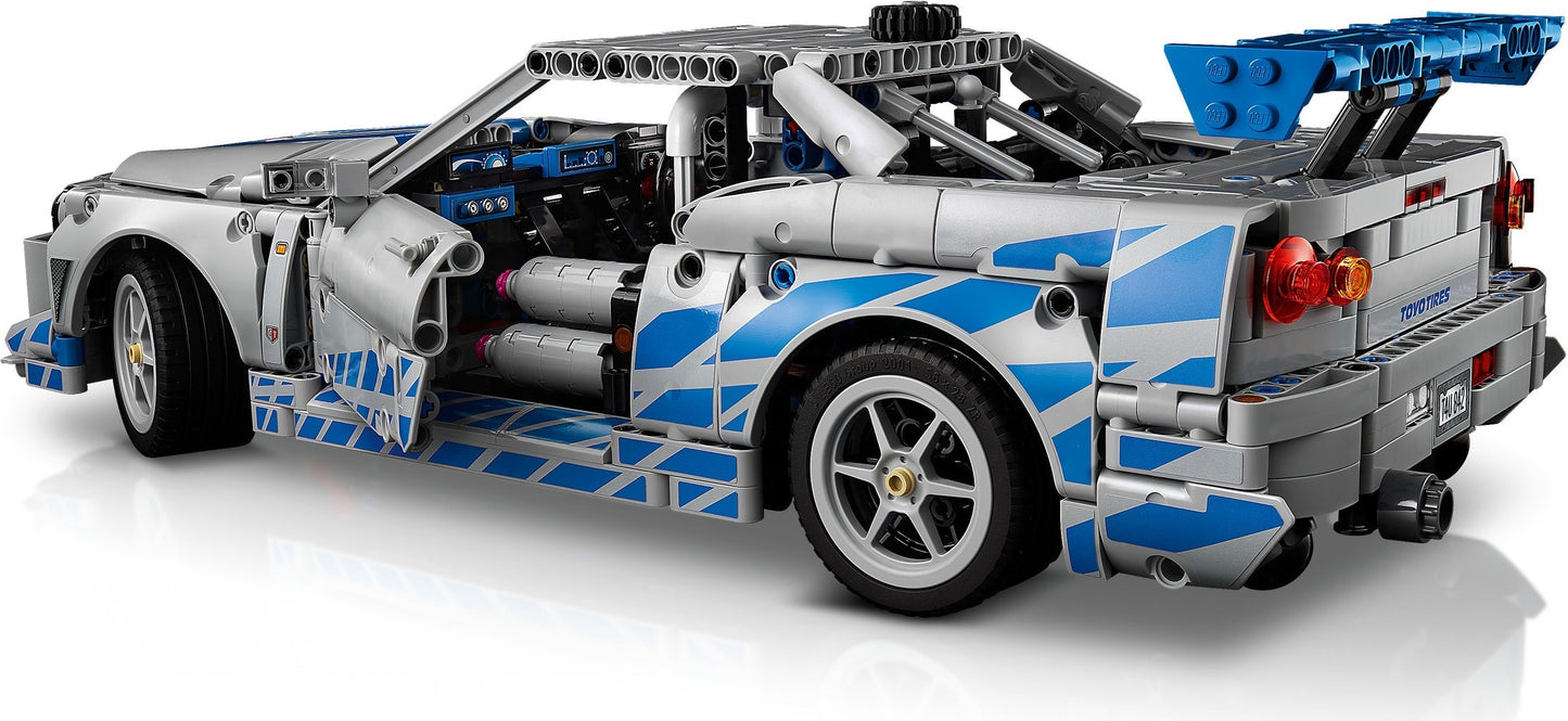 LEGO Technic 2 Fast 2 Furious Nissan Skyline GT-R R34 Car 42210