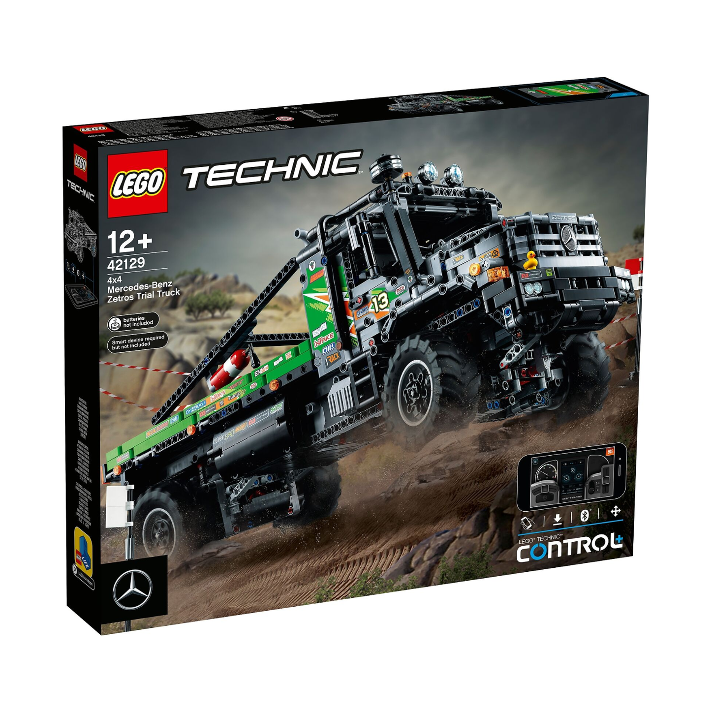 LEGO Technic 4x4 Mercedes-Benz Zetros Trial Truck 42129