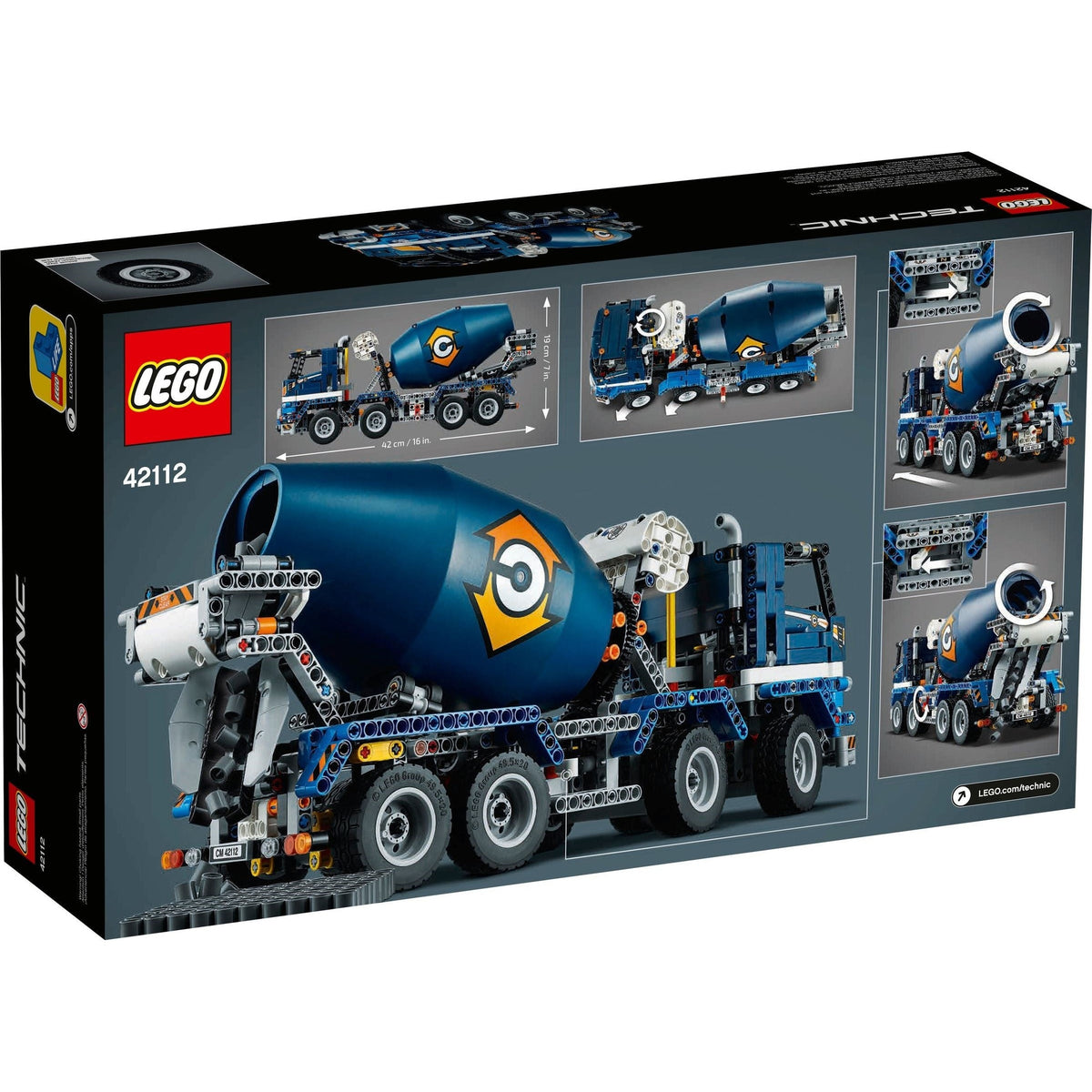 LEGO Technic Concrete Mixer Truck 42112