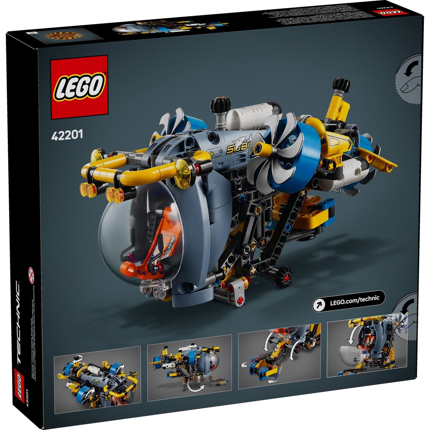 LEGO Technic Deep-Sea Research Submarine 42201
