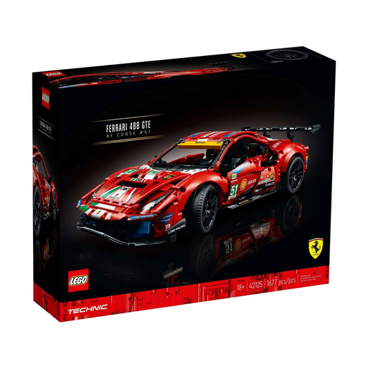 LEGO Technic Ferrari 488 GTE AF CORSE #51 42125