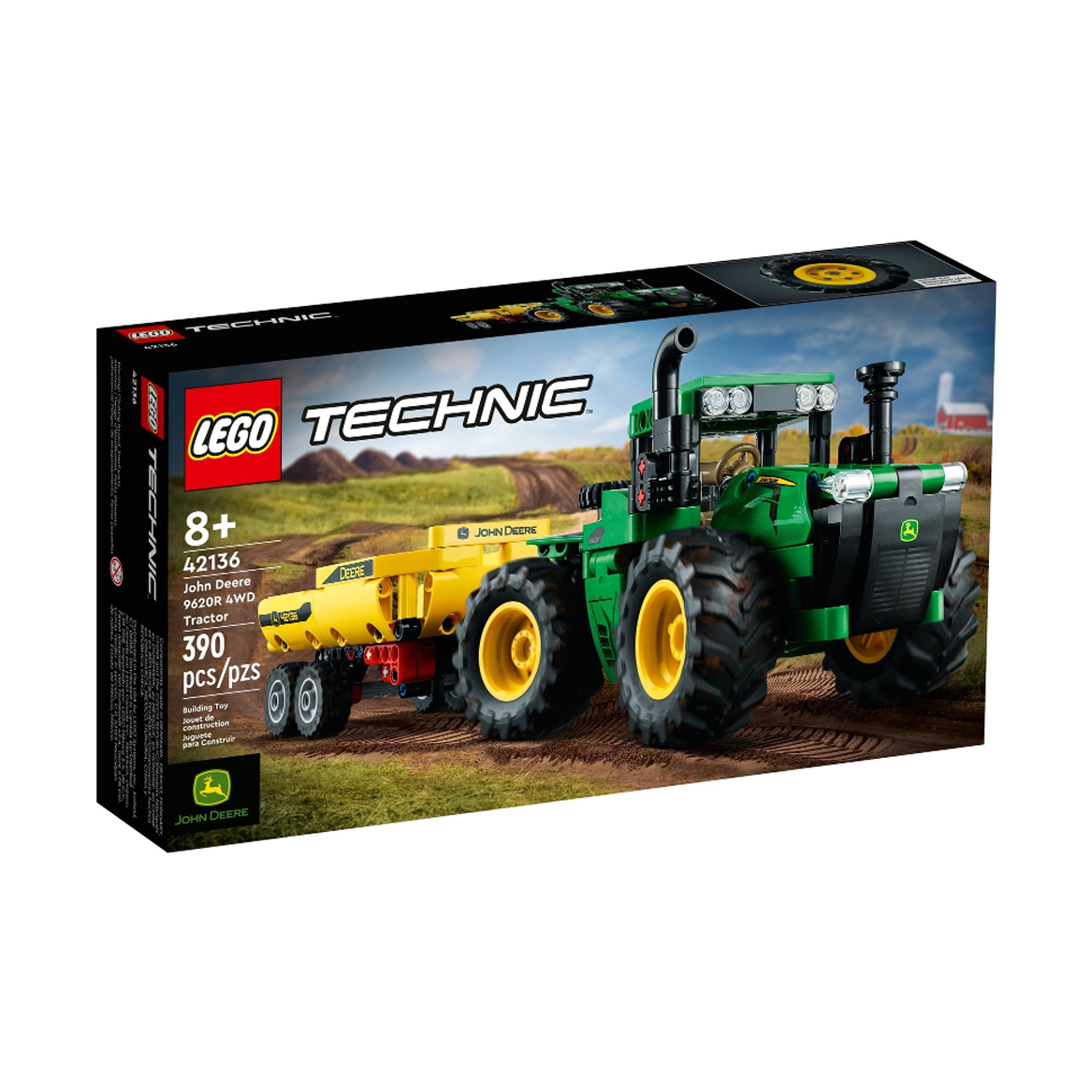 LEGO Technic John Deere 9620R 4WD Tractor 42136