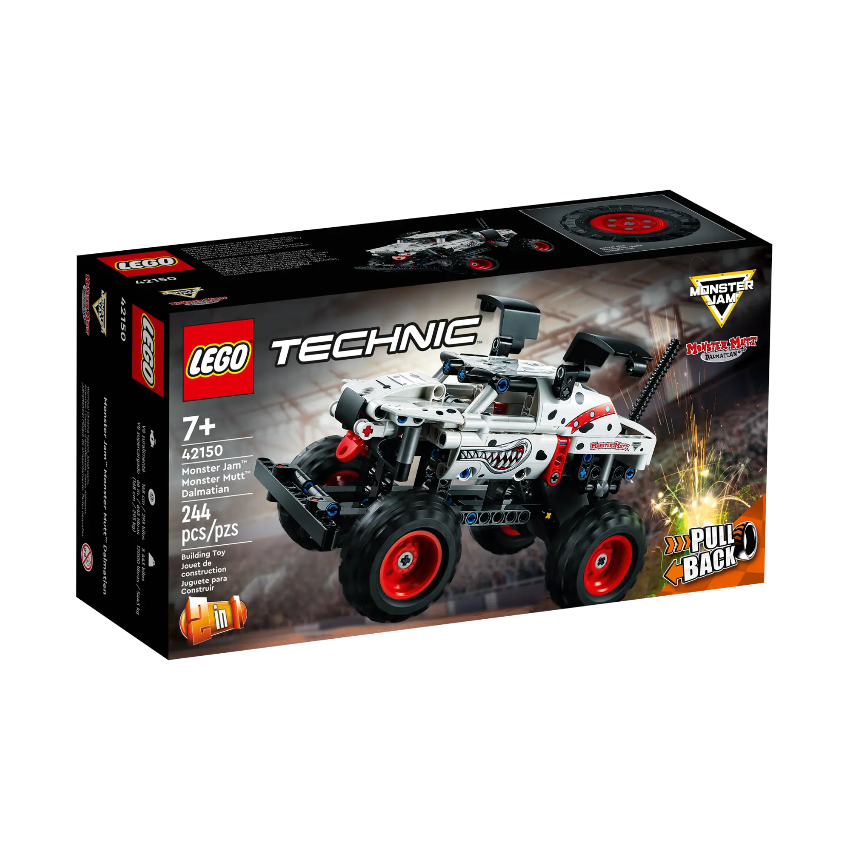 LEGO Technic Monster Jam™ Monster Mutt™ Dalmatian 42150 – Toneil Bricks
