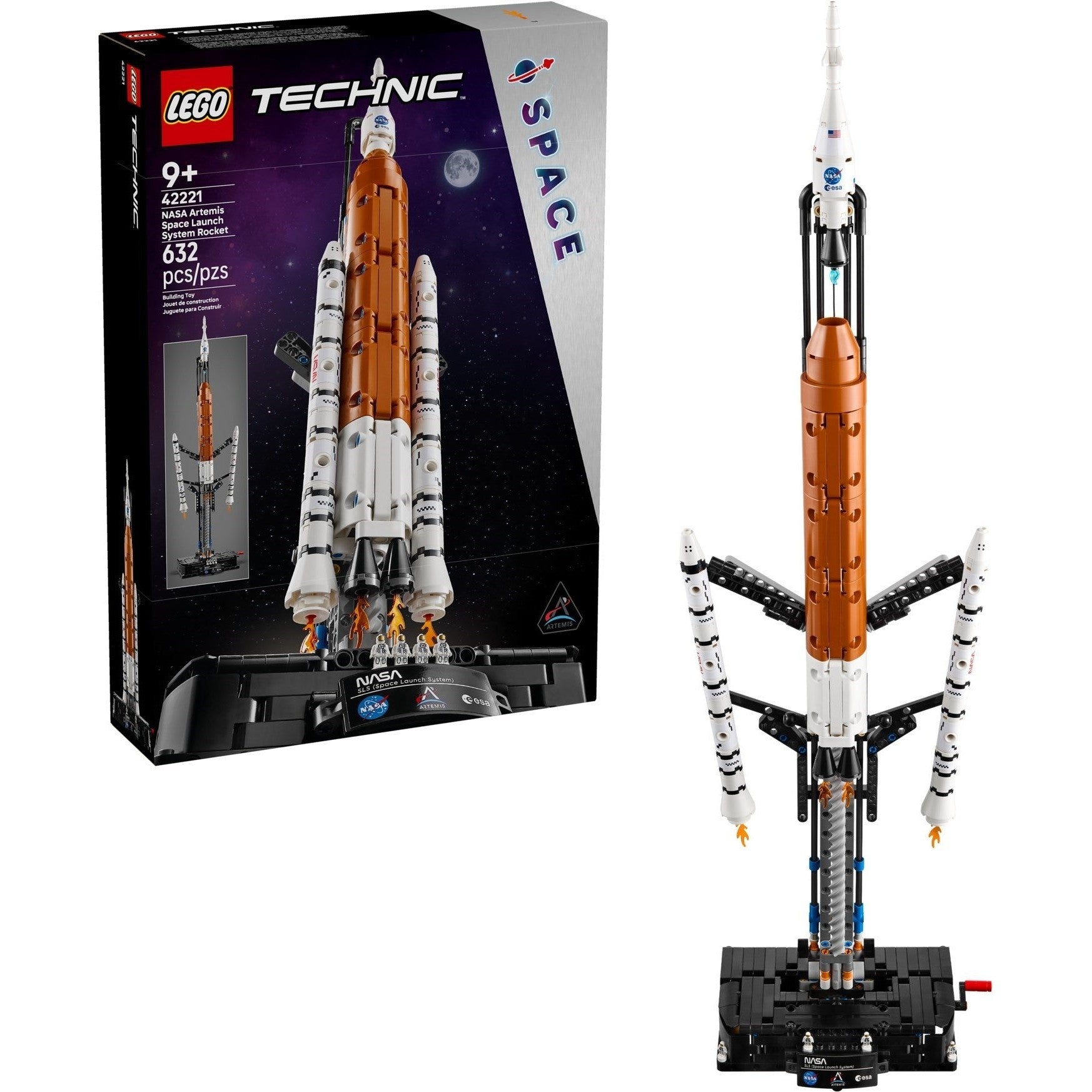 LEGO Technic NASA Artemis Space Launch System Rocket 42221