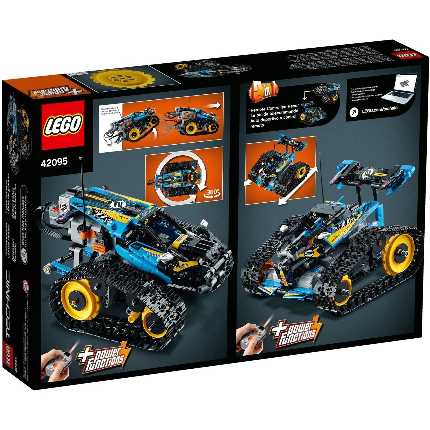 LEGO Technic Remote-Controlled Stunt Racer 42095