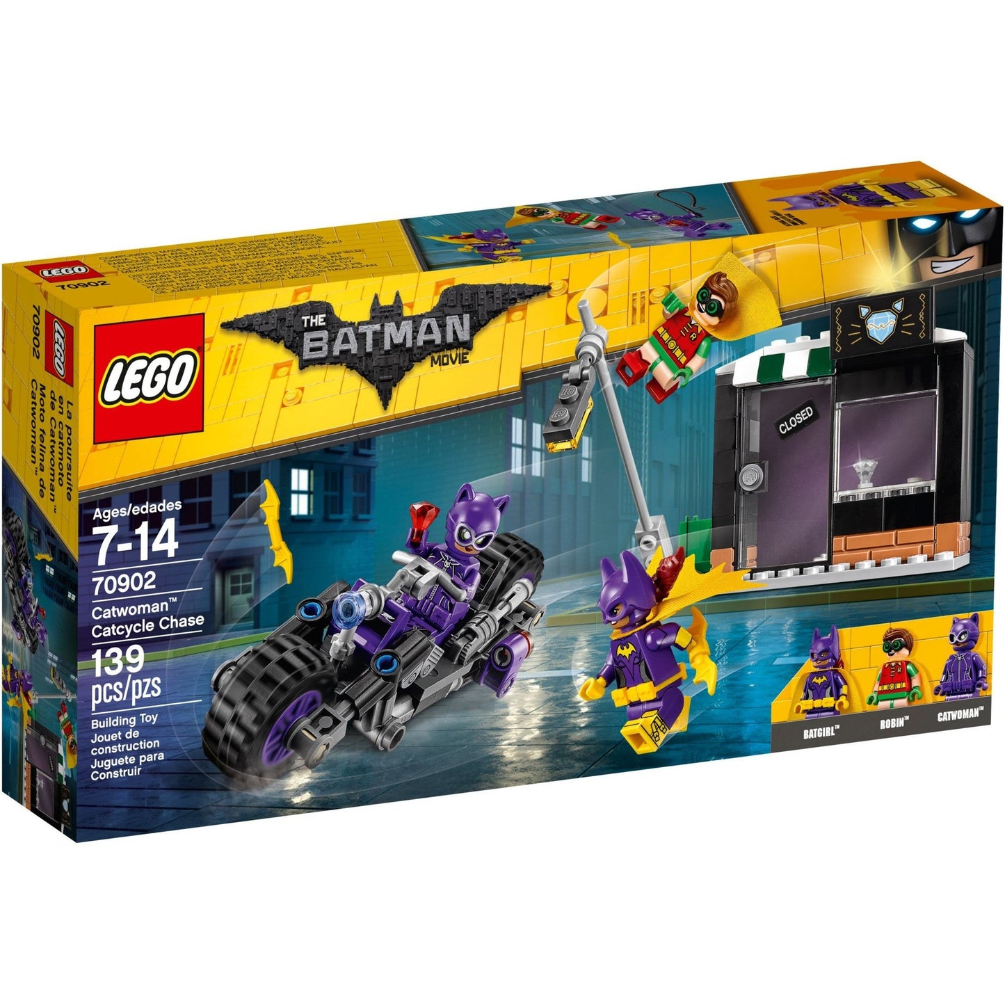 LEGO The LEGO Batman Movie Catwoman Catcycle Chase 70902