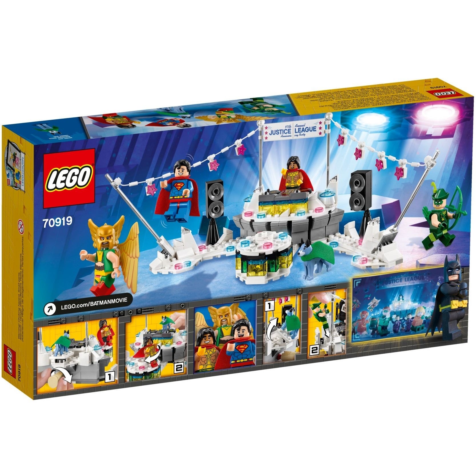 LEGO The LEGO Batman Movie The Justice League Anniversary Party 70919