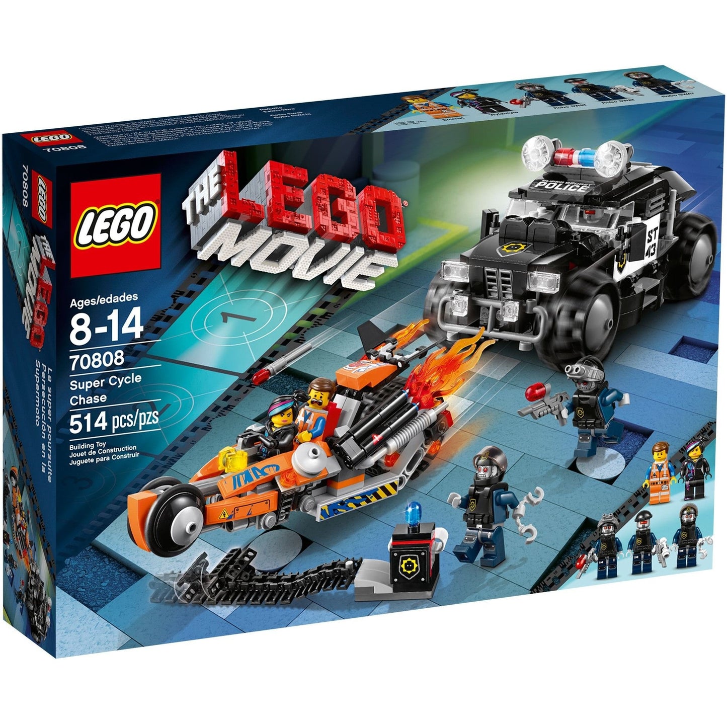 LEGO The LEGO Movie Super Cycle Chase 70808