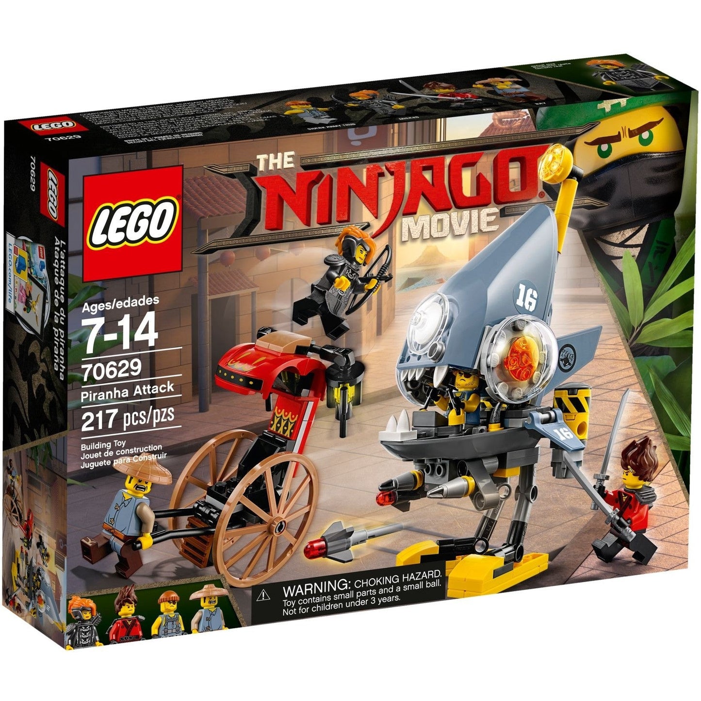 LEGO The LEGO Ninjago Movie Piranha Attack 70629