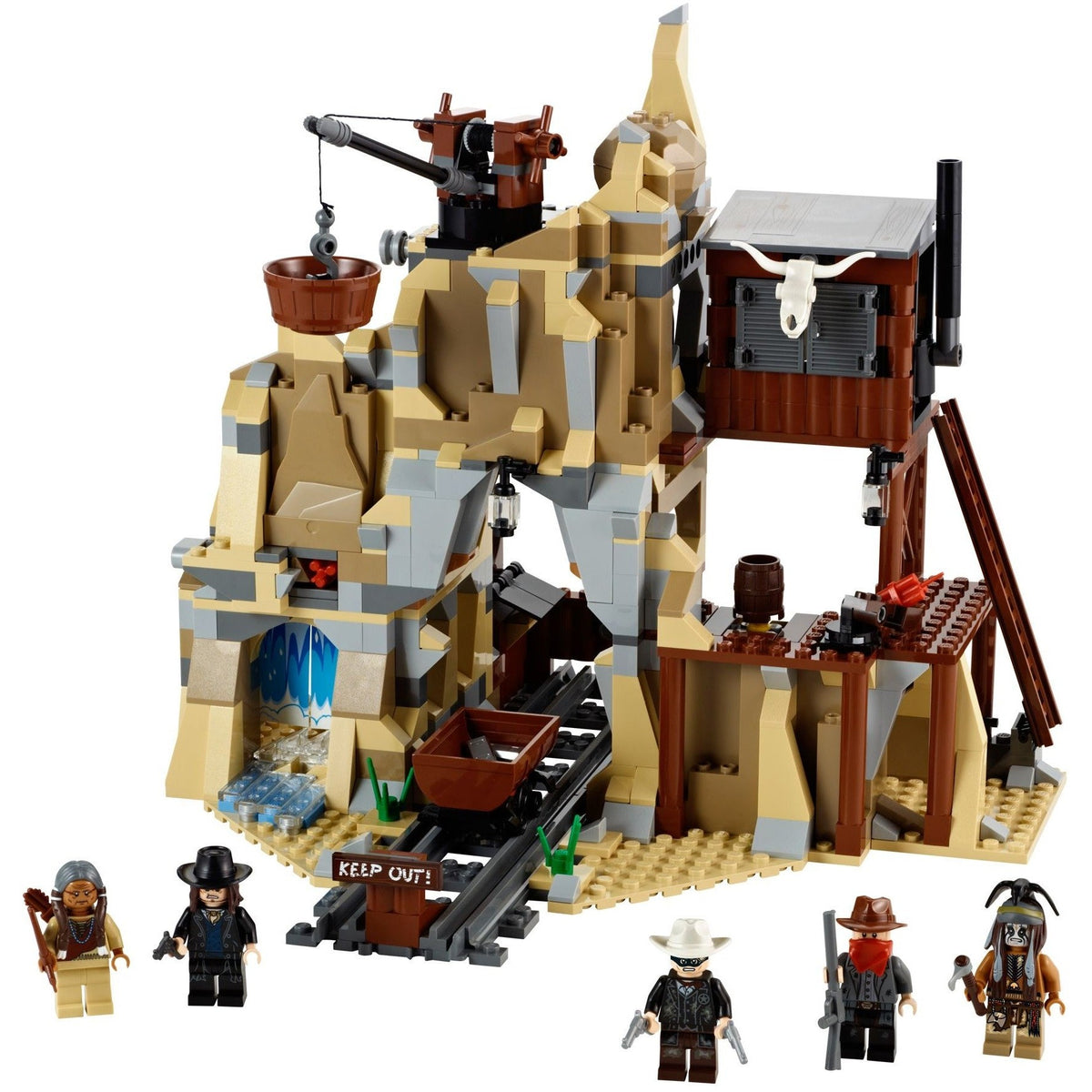 LEGO The Lone Ranger Silver Mine Shootout 79110